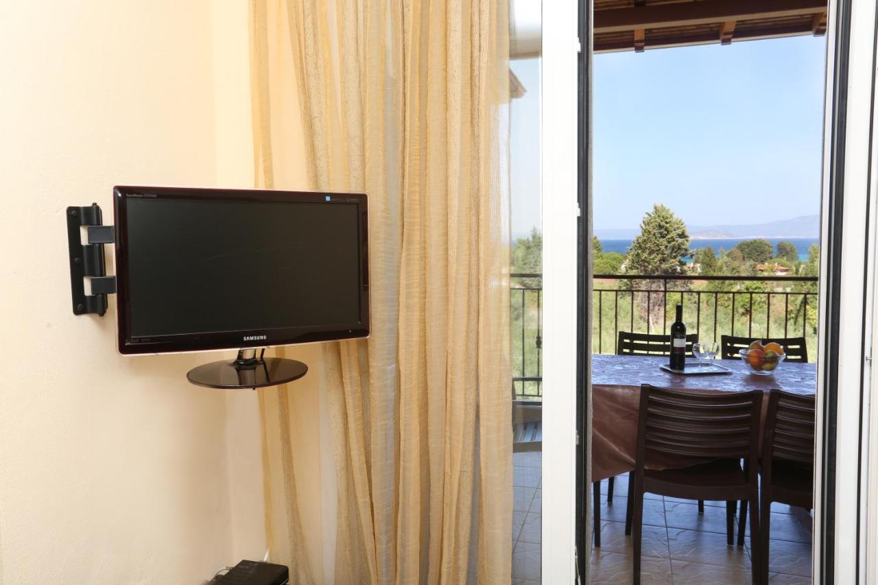Melimaria Villa Pefkochori Bagian luar foto