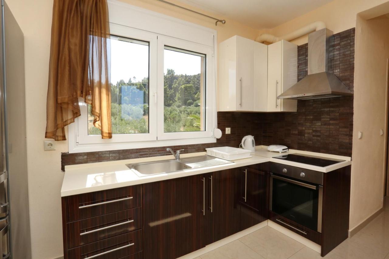 Melimaria Villa Pefkochori Bagian luar foto